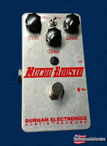 Effect Pedals For Sale Durham Electronics Mucho Boosto American Guitarstore