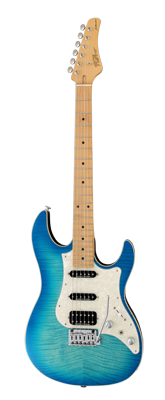 Electric Guitars For Sale FGN Standard Odyssey Flamed Ocean Bleu American Guitarstore