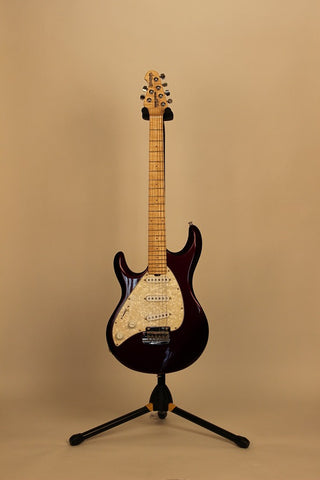 Electric Guitars For Sale Musicman Silhouette Special Purple Lefty American Guitarstore
