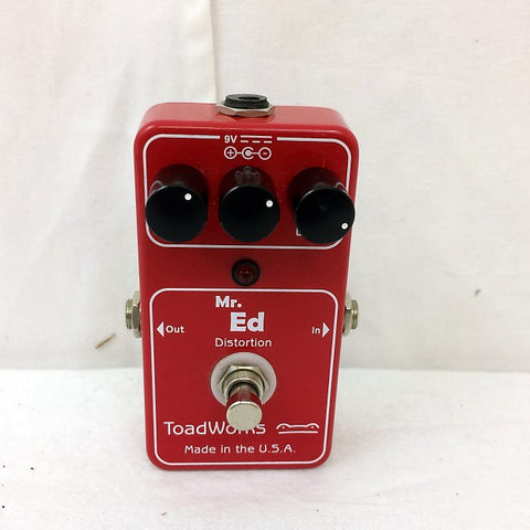 Effect Pedals For Sale | ToadWorks Mr. Ed Distortion | American Guitarstore